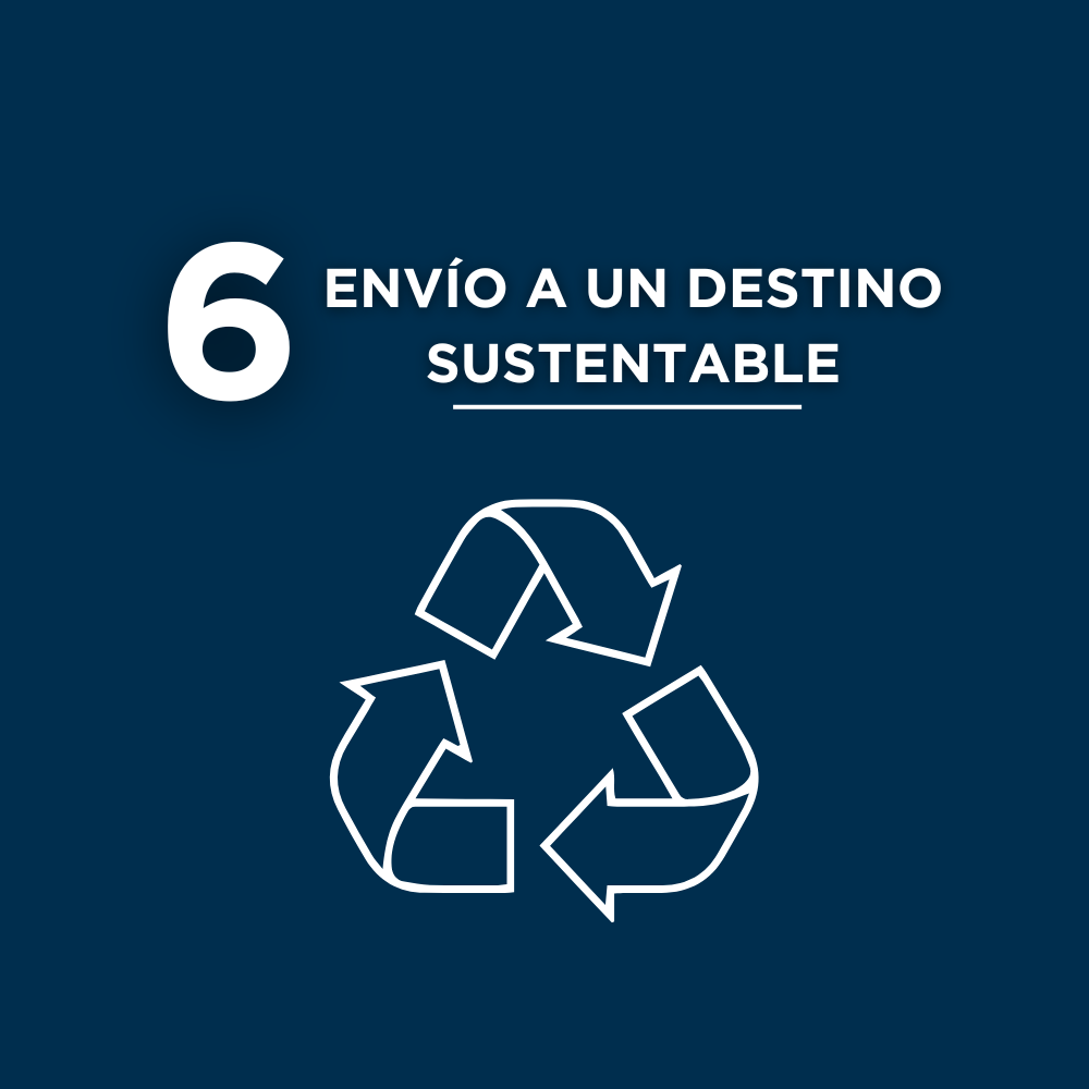 Envío a un destino sustentable